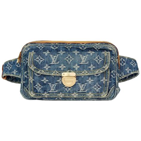 lv bumbag man|lv denim bum bag.